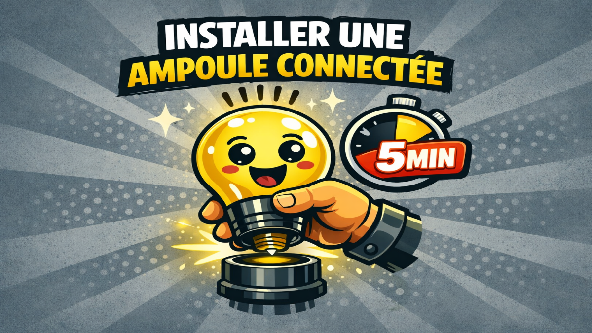 Connecter une ampoule intelligente en 5 minutes