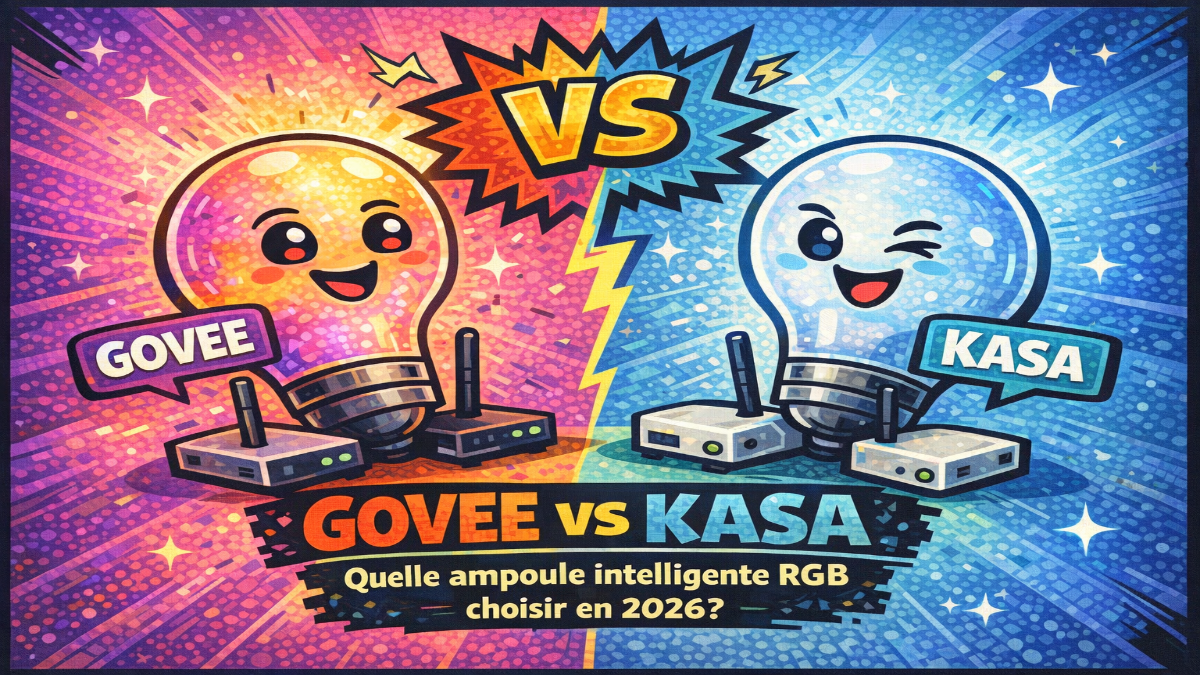 Govee vs Kasa: quelle ampoule RGB intelligente choisir en 2026?