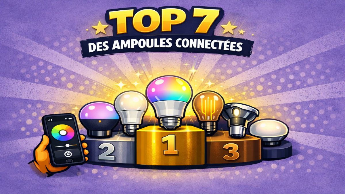 Top 7 ampoules connectées faciles à installer